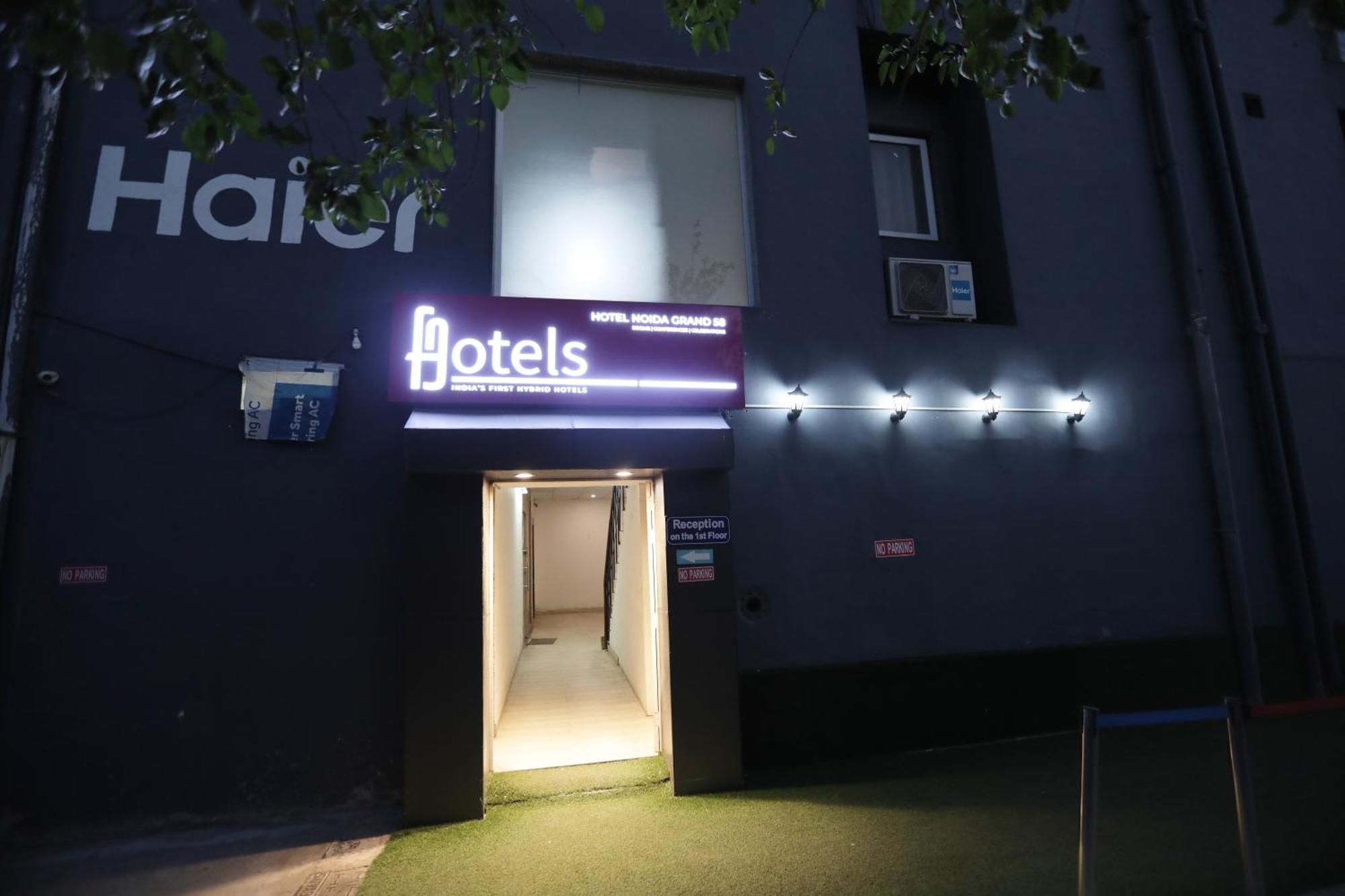Hotel Noida Grand Sec 58 ภายนอก รูปภาพ